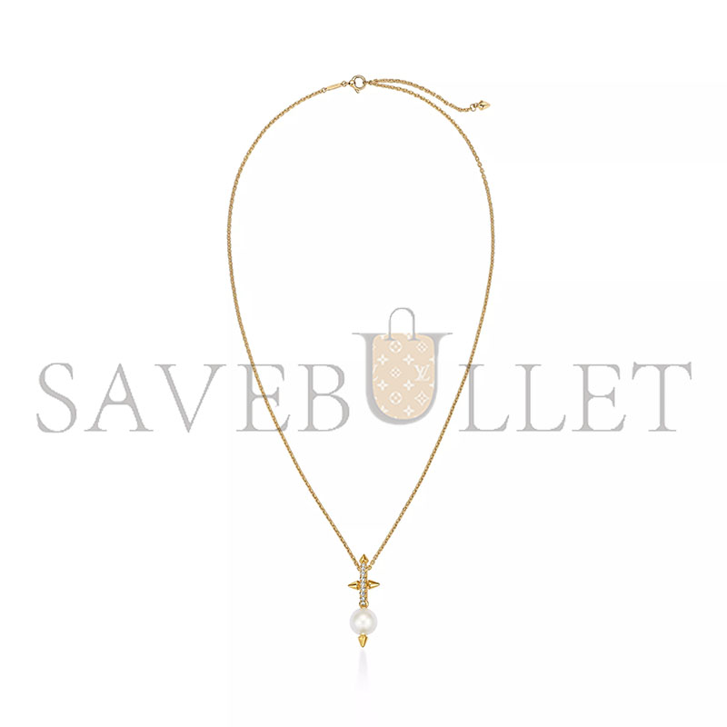 TIFFANY TITAN BY PHARRELL WILLIAMSPEARL PENDANT IN YELLOW GOLD WITH DIAMONDS 73122104